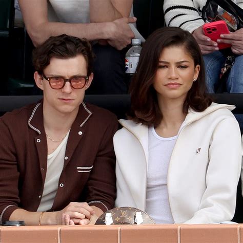 See Zendaya and Tom Holland Joking With Paparazzi in London